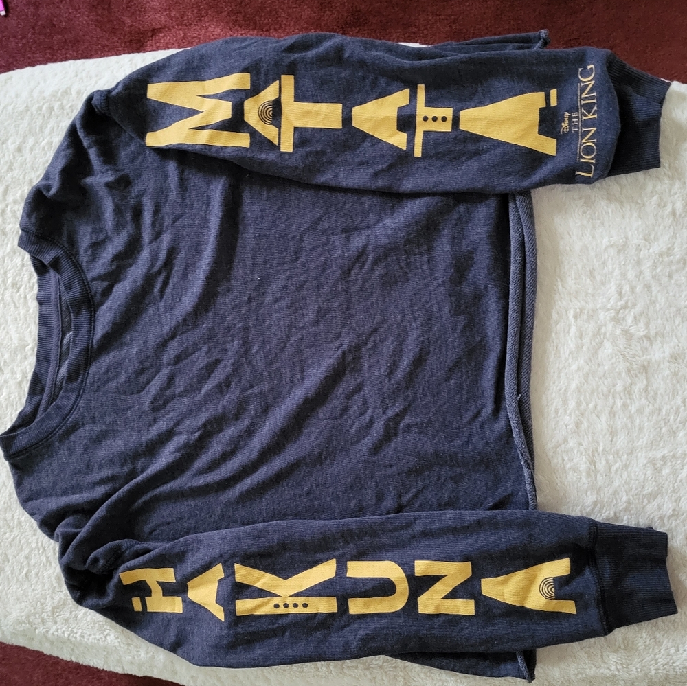 Lion King Cropped Sweatshirt